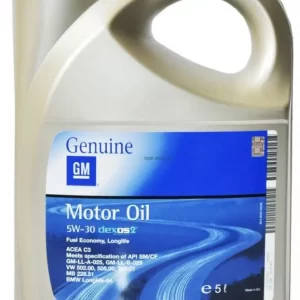 Genuine GM motorno ulje Dexos 2 5W-30, 5 L